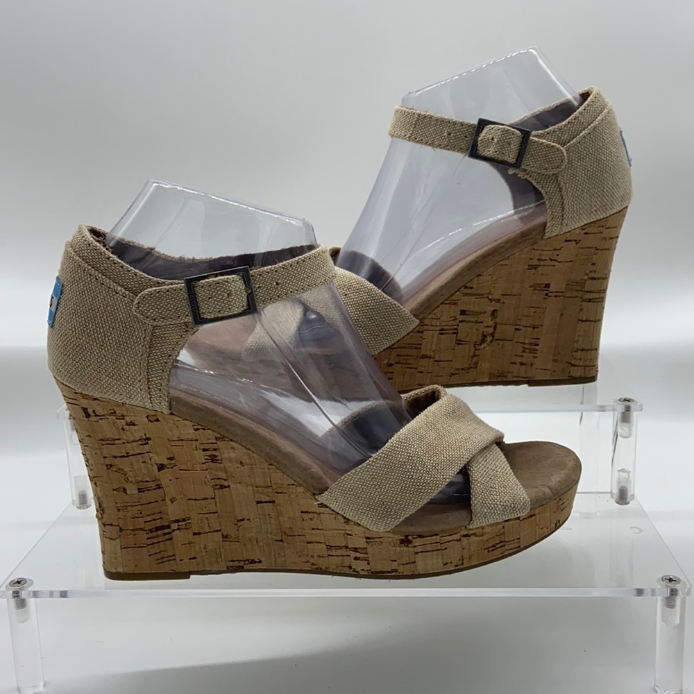 Toms platfor sandal